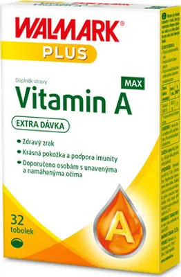 Zdjęcie produktu dla Witamina A, 32 kapsułki
