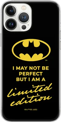 Zdjęcie produktu dla Etui do Samsung S23 ULTRA Batman 062 DC Nadruk pełny Żółty