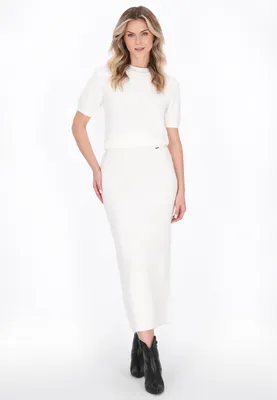 Immagine prodotto di Gonna da donna SAPORTA, color crema, taglia M/L