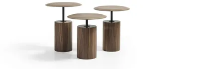 Produktbild von Luxus Design Couchtische Kaffee Beistell Tische Wohnzimmer Holz 3 tlg