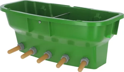 Zdjęcie produktu dla Koryto dla cieląt MultiFeeder z 5 zaworami i 5 smoczkami lateksowymi 14291