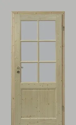 Produktbild von Pertura Landhaustür Fengur Fichte 86,0x198,5 cm Rechts 02/SP6 (ohne Glas)