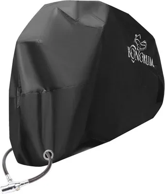 Produktbild von Famanu Motorabdeckplane 265 x 105 x 125 cm - Wasserdicht und Winterfest für Scooter und Motorräder