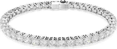Produktbild von SWAROVSKI MATRIX Tennis Armband weiß 5724480