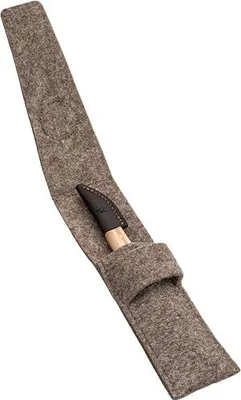 Image de Kirschen Holzschnitzmesser in Filztasche Set Holzmesser und Filztasche 3306000