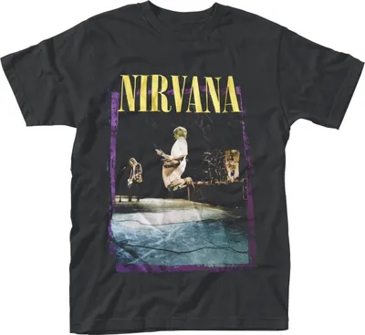 Produktbild von Nirvana Stage Jump Black 2XL T-Shirt