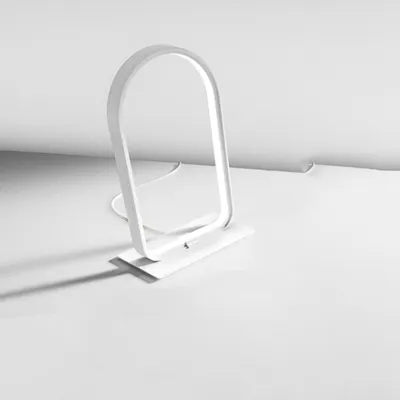 Immagine prodotto di Lumetto Moderno Nicole Alluminio Bianco Satinato E Silicone Bianco Led 12W
