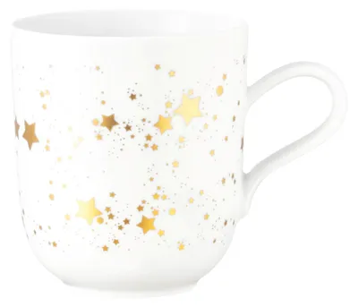 Produktbild von Becher mit Henkel 0,40 l - Seltmann Weiden Liberty Golden Stars