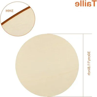 Produktbild von Holzplatten 30cm 3mm dick für Handwerk und Dekoration