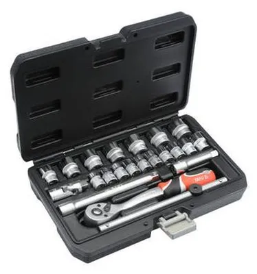 Steckschlüsselsatz YATO 3/8" 22-teilig XS YT-38561