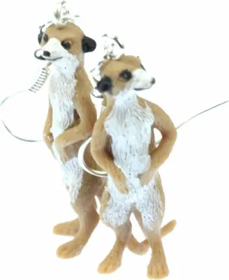 Produktbild von Erdmännchen Ohrringe Präriehund Miniblings Ohrhänger Erdmann Zoo Gummi