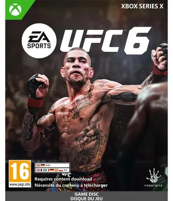 Obrázek produktu pro Electronic Arts EA Sports UFC 6, Xbox Series X, Režim multiplayer, Starší, Fyzické médium