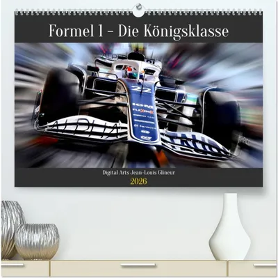 Produktbild von Formel 1 - Die Königsklasse (hochwertiger Premium Wandkalender 2026 DIN A2 quer), Kunstdruck in Hochglanz