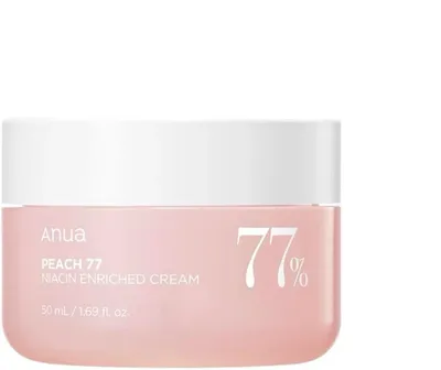 Immagine prodotto di ANUA PEACH 77 NIACIN ENRICHED CREAM 50ml - Crema viso idratante e illuminante