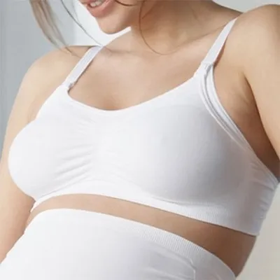Produktbild von Medela Still-BH für stillende Mütter in Weiß, Größe S