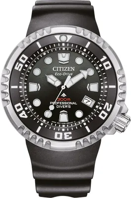 Citizen BN1024-01E Promaster Eco-Drive Solar-Taucheruhr für Herren Schwarz 1