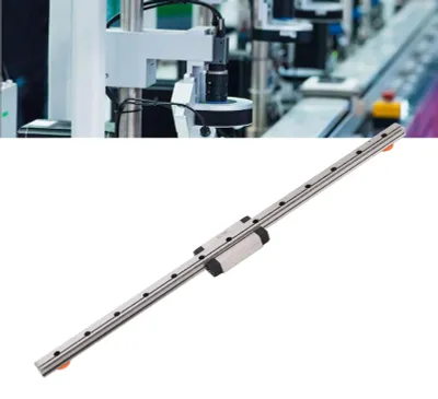 Produktbild von Linearführungsschiene mit Lagerstahl-Bewegungsführung MGN7H-200-1R mit Schlittenblock