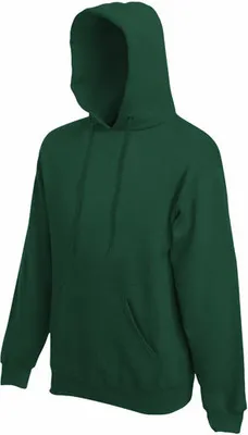 Produktbild von Fruit of the Loom - Classic Hooded Sweat - Bottle Green - M