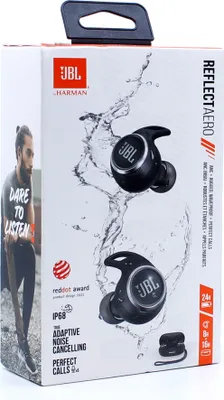 Produktbild von JBL Reflect Aero True Wireless, In-ear Kopfhörer, Black