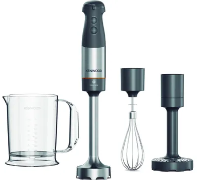Produktbild von Kenwood Triblade XL+ HBM60.007GY, Pürierstab, Pulsfunktion, 1000 W, Grau