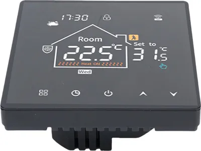 Obrázek produktu pro Programovatelný inteligentní termostat s dotykovým LCD displejem Termostat pro ohřev vody pro domácnost Kancelář Hotel bez WiFi