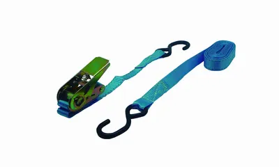 Produktbild von VISO Ratschengurt + Haken - 25 mm x 5 m - STC501SB/12
