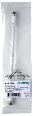 Immagine prodotto di Axing MAK02080 F , Cavo patch, 20 cm