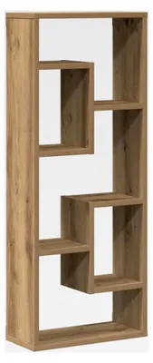 Produktbild von Wandregal aus Artisan-Eiche 36 x 16 x 90 cm Holzwerkstoff