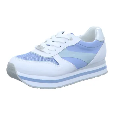 Produktbild von Tom Tailor Damen-Sneaker Weiß-Blau, Farbe:blau, EU Größe:37