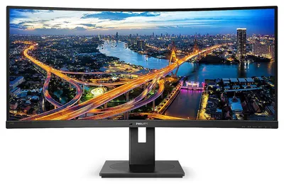 Produktbild von Philips B Line 346B1C/00, 86,4 cm (34"), 3440 x 1440 Pixel, Quad HD, LCD, 4 ms, Schwarz