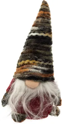 Produktbild von Christmas Paradies 45666 Wichtel kleiner Gnom Mütze sz/braun Körper rot