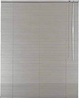 Produktbild von Alu Jalousie Aluminiumjalousie 120 x 120 cm grau Rollo Jalousette Bedienseite rechts