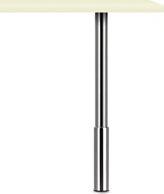 Image de Naber Trampolo 1 rond. Pied de support hauteur, chromé poli 1005 mm - élément porteur/de support