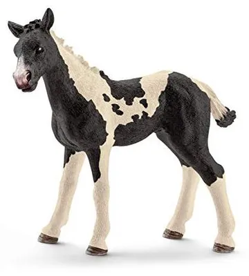 Produktbild von schleich FARM WORLD Pinto Fohlen, 3 Jahr(e), Schwarz, Weiß, 1 Stück(e)
