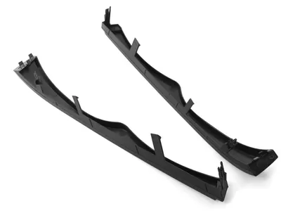 Immagine prodotto di Set di modanature per i fari anteriori inferiori (sinistra e destra), 2 pezzi, ricambio per BMW E46 2002–2005, OEM 51130030406, 51130030407