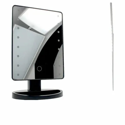 Obrázek produktu pro Carl & Son Makeup Mirror Led Light Black 525g