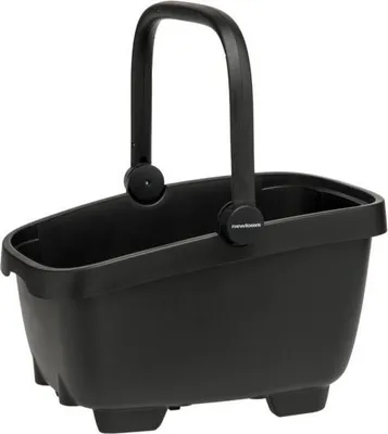 Obrázek produktu pro New Looxs košík na kolo Clipper Black MIK Black – pevný košík se systémem MIK