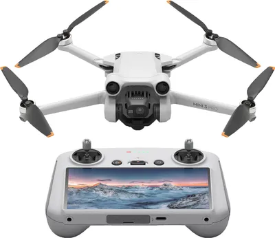 Obrázok produktu pre DJI Mini 3 Pro mit DJI, faltbare, Kamera mit 4K/60fps Videos, 48 MP Fotos, Hindernisvermeidung, weiß