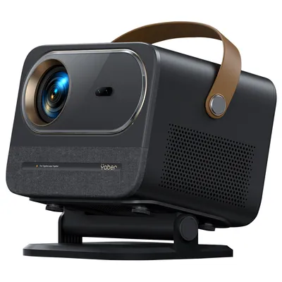 Image de Yaber U12 Lcd Fullhd 1080P Multimedia Projector with Stereo Speakers - Black (projecteur multimédia à écran plat 1080P avec haut-parleurs stéréo)