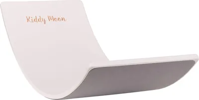 Obrázok produktu pre KiddyMoon Drevená balančná doska pre deti Drevená hojdacia doska Montessori hračka pre deti Balančná doska pre deti Drevené hračky Hojdacia doska 80x30cm, Biela, Plsť