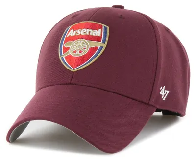 Image de Casquette Snapback incurvée 47 Brand - FC Arsenal Londres, marron