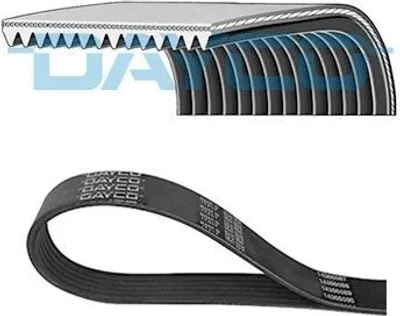 Produktbild von DAYCO Keilrippenriemen 1286,0mm für MAN TGA 14PK1286HD