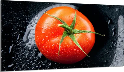 Produktbild von Glasschutzplatte für den Herd 90x52 Tomate