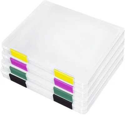 Produktbild von Transparente Archivbox 30x25x2cm Kunststoff