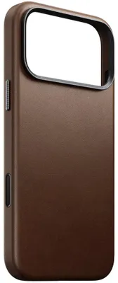 Produktbild von Leder Handyhülle für iPhone 18 Pro Max / 17 Pro Max mit MagSafe, Nomad Traditional Leather Case, Braun