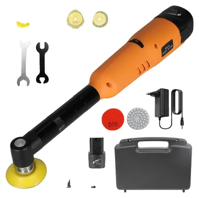 Zdjęcie produktu dla Elektryczne narzędzie do czyszczenia fug, wszechstronna funkcja czyszczenia, ergonomiczna konstrukcja, kolor żółty