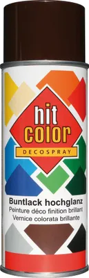 Produktbild von Belton Hitcolor Lackspray 400 ml schokobraun hochglanz