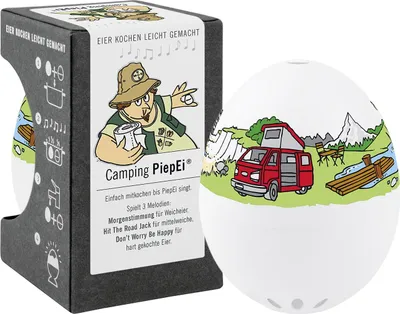 Image de Brainstream PiepEi Camping Cuisinier d'œufs Petit déjeuner Oeuf Cuisinier d'œufs Montre à oeufs