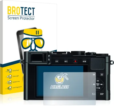 Produktbild von BROTECT Schutzglas für Leica D-Lux (Typ 109) Schutzfolie Panzer Folie Glas Display Schutz klar