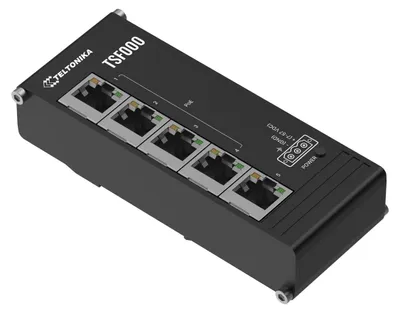 Image de Teltonika TSF000, non géré, Fast Ethernet (10/100), alimentation par Ethernet (PoE), modèle de bureau